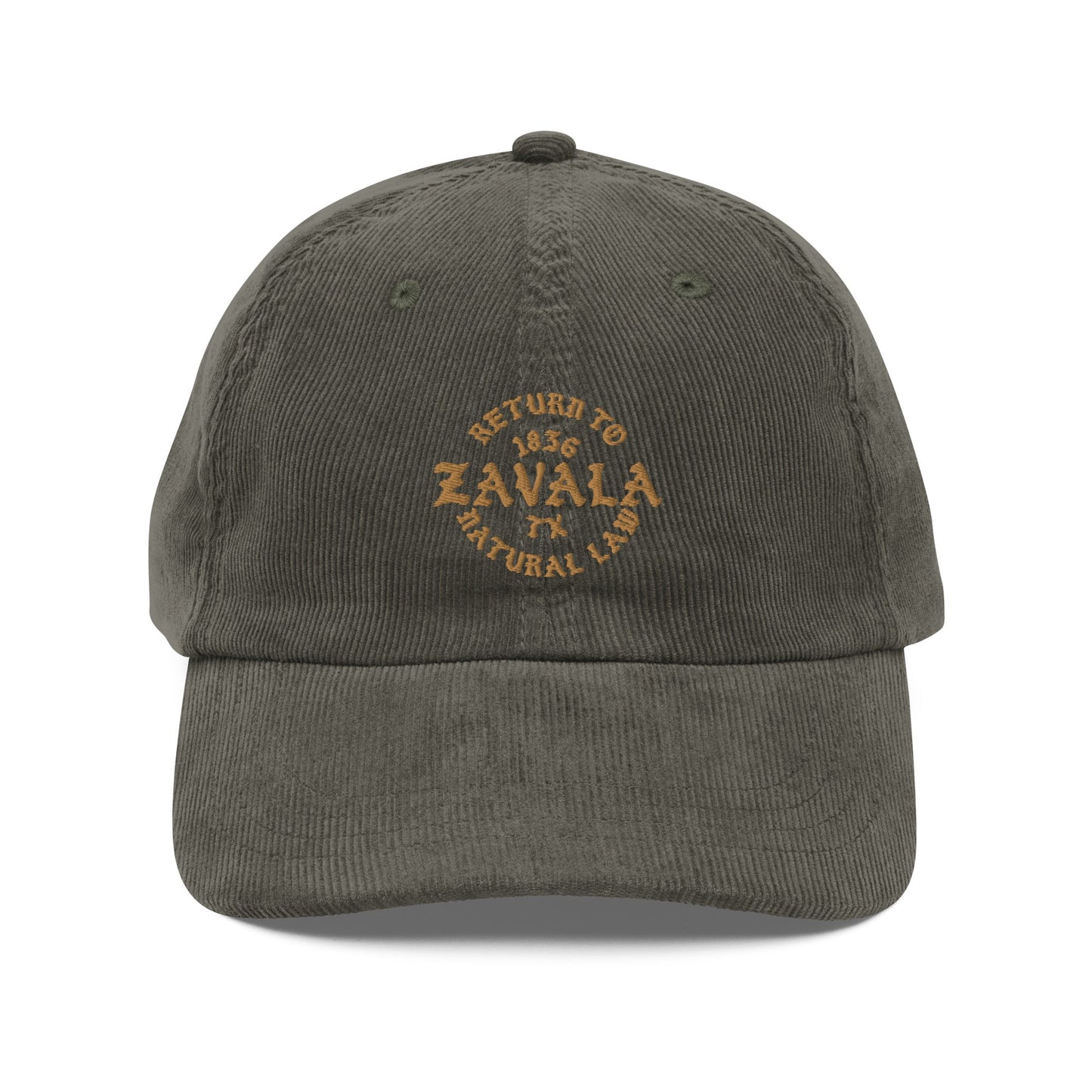 Natural Law Corduroy Hat - Zavala 1836