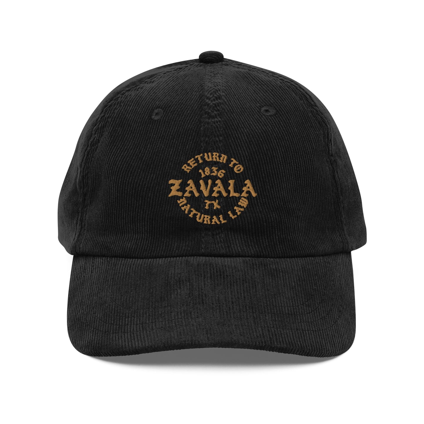 Natural Law Corduroy Hat - Zavala 1836
